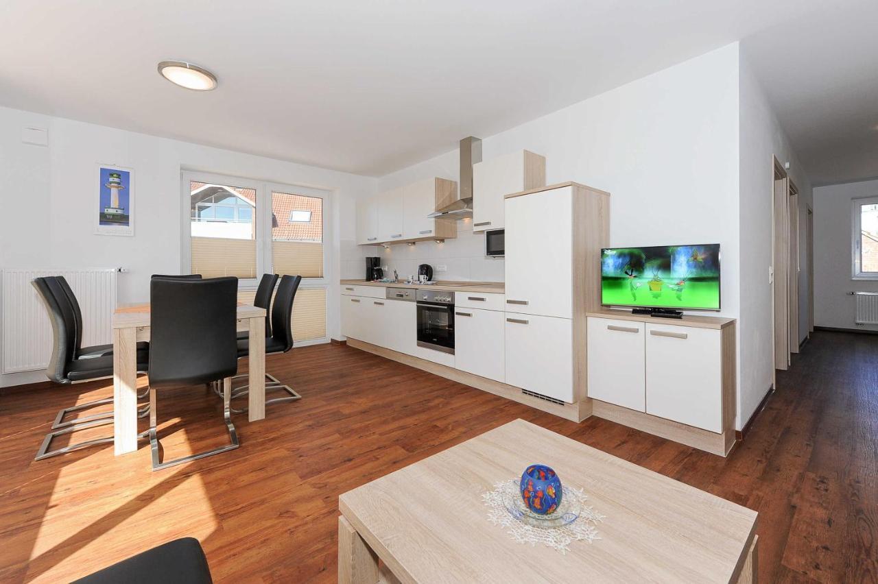Haus Leuchtturm Apartment Bensersiel Ngoại thất bức ảnh