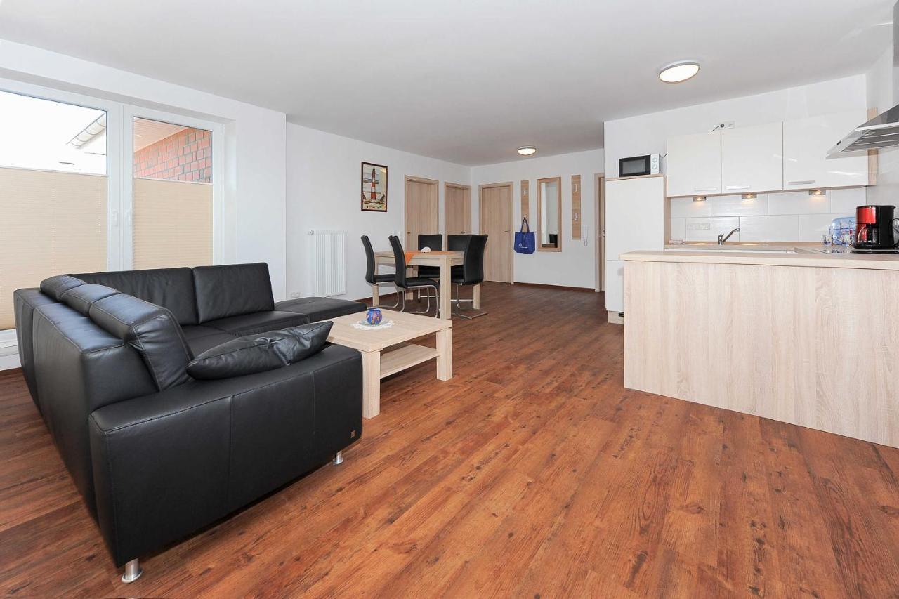 Haus Leuchtturm Apartment Bensersiel Ngoại thất bức ảnh