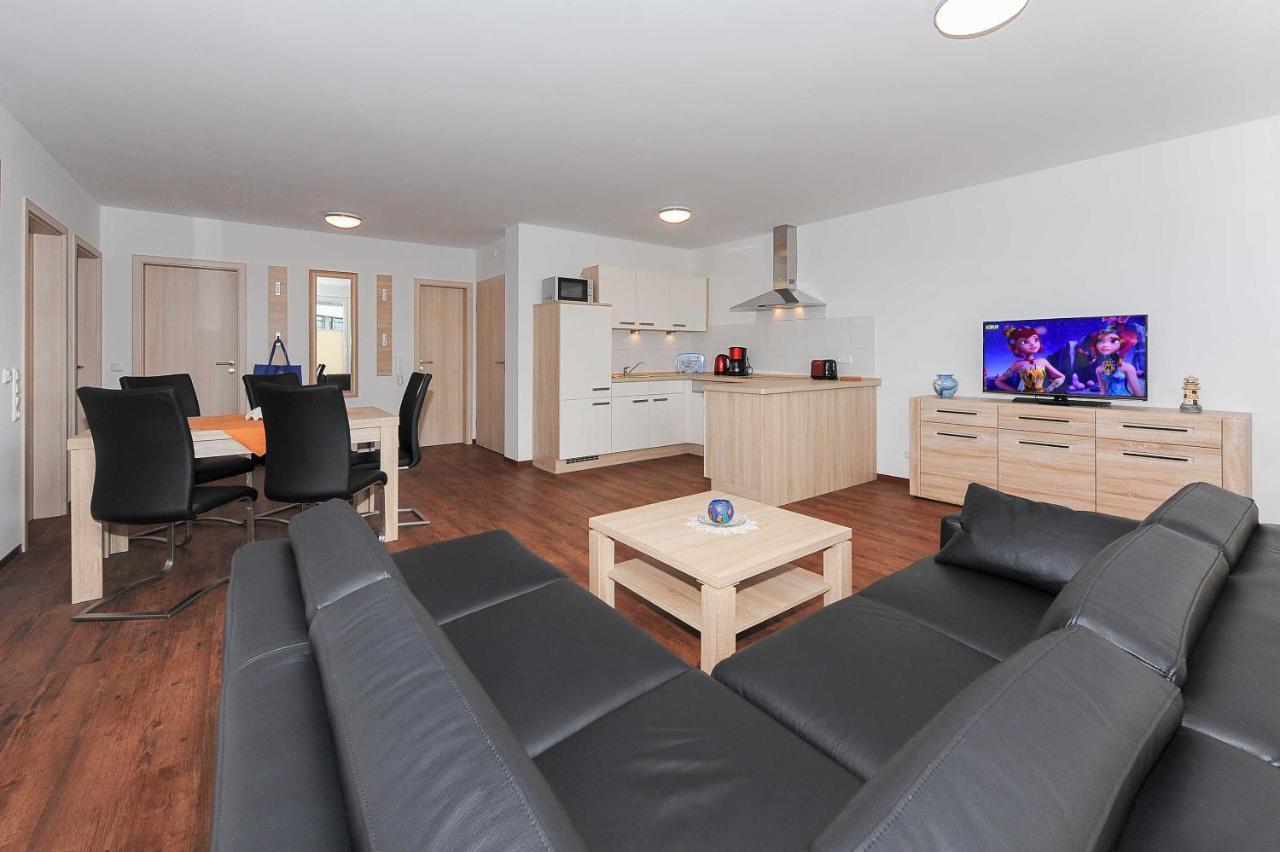 Haus Leuchtturm Apartment Bensersiel Ngoại thất bức ảnh
